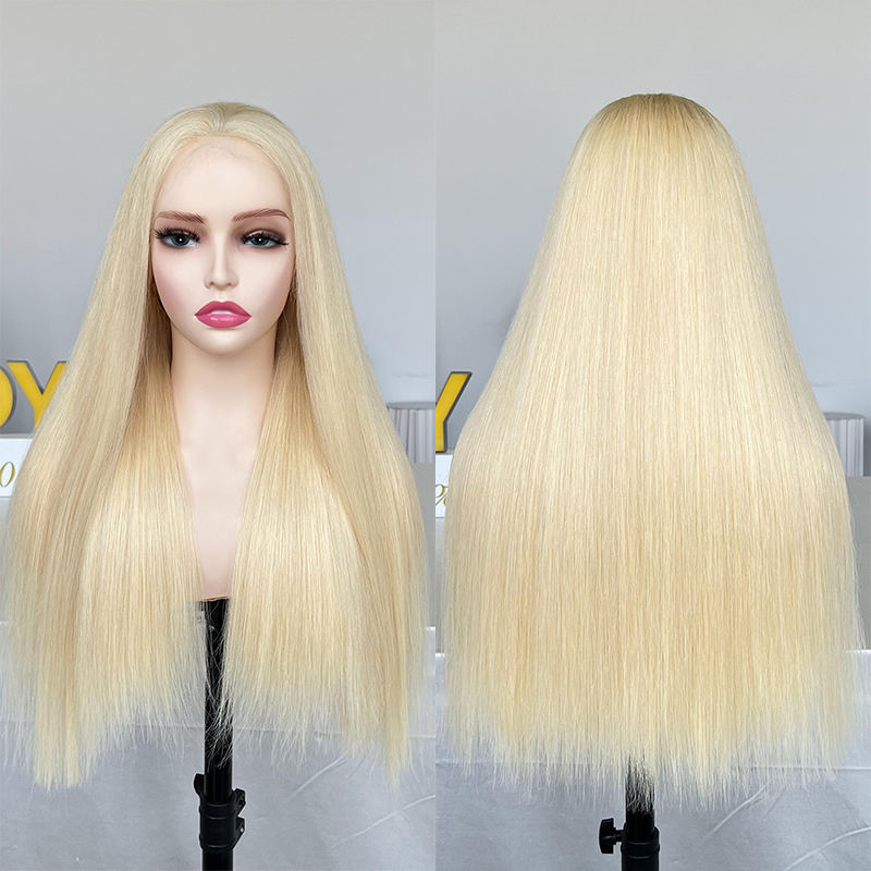 13x4 cm Full Frontal HD Straight Human Hair Wig