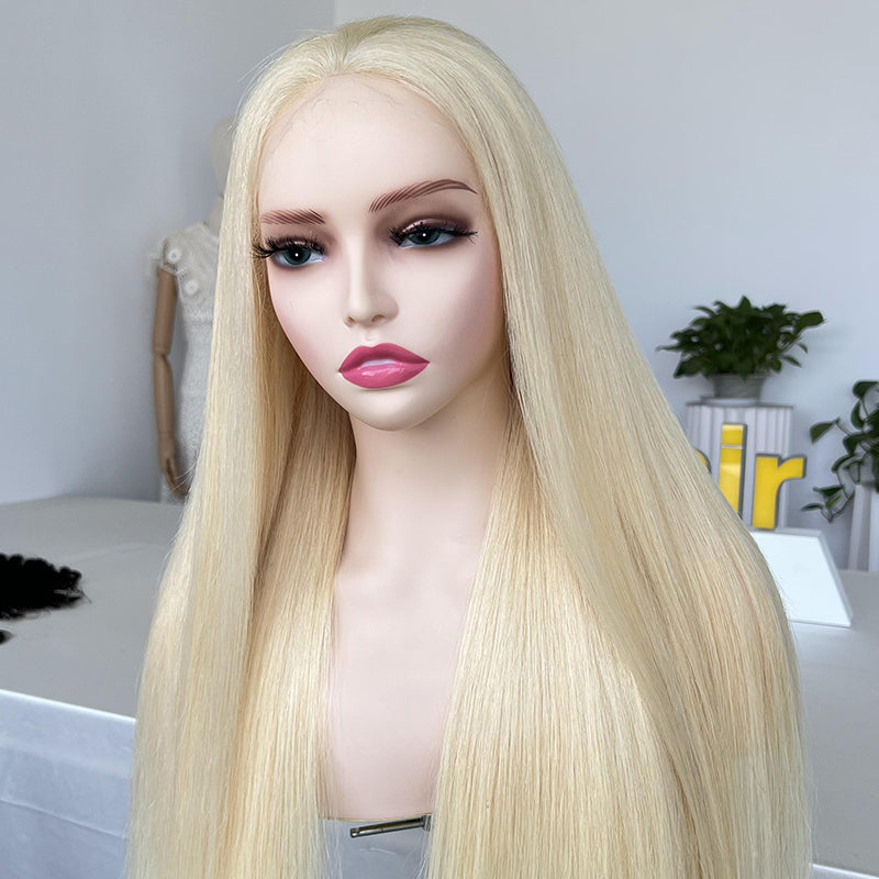 13x4 cm Full Frontal HD Straight Human Hair Wig