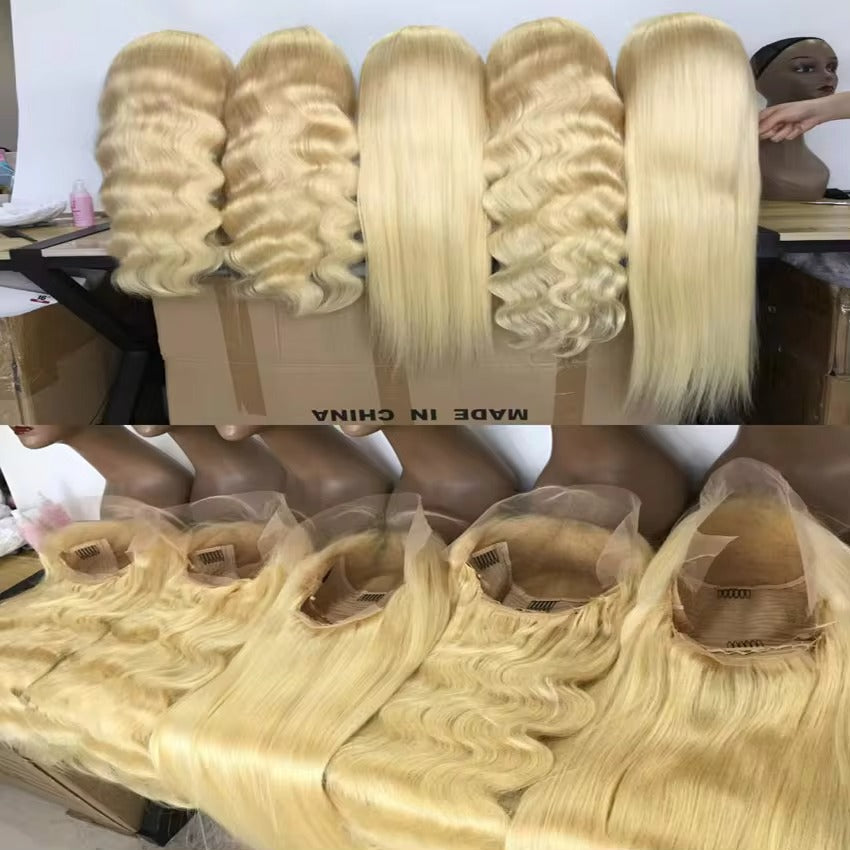 Glueless Double Drawn Straight Bob Wig